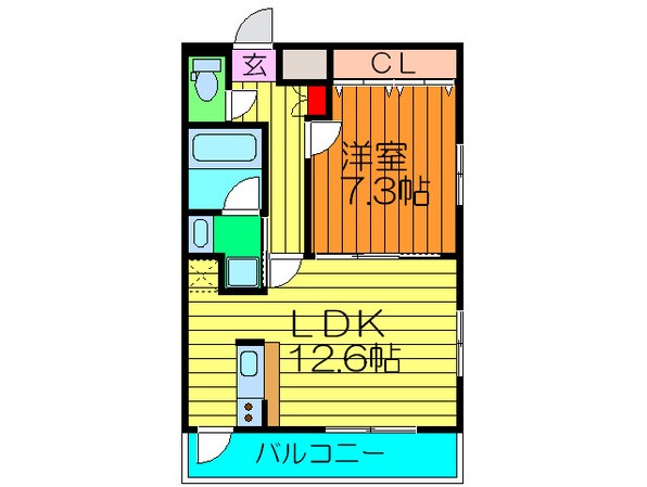 サンステ－ジ桜丘の物件間取画像